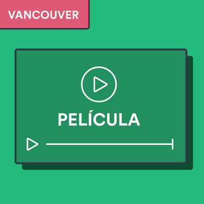 Cita de una pelicula en estilo Vancouver