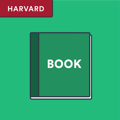 Harvard book citation