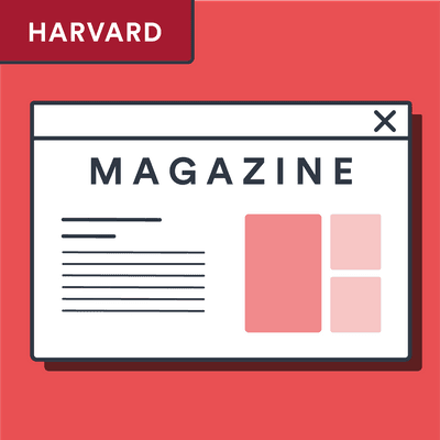 Harvard online magazine article citation