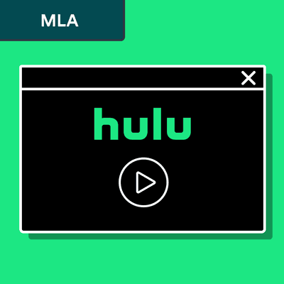 MLA Hulu video citation