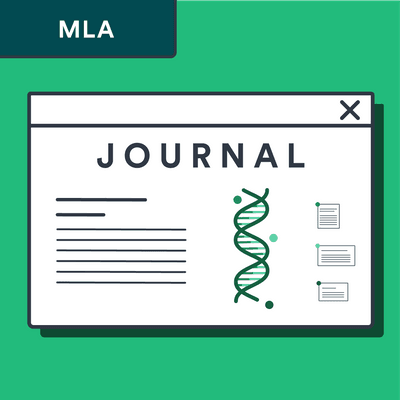 MLA online journal article citation