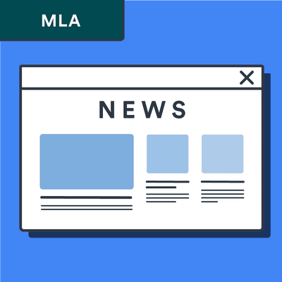 MLA online newspaper article citation