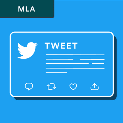 MLA tweet citation